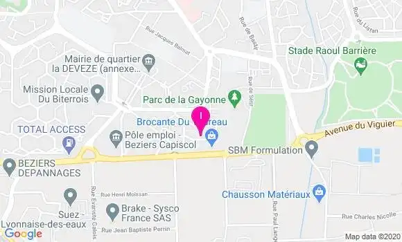 Localisation Evangeline Monreal