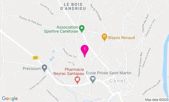 Localisation Benedicte Benard