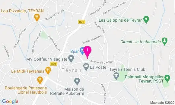 Localisation Alexandra Tige