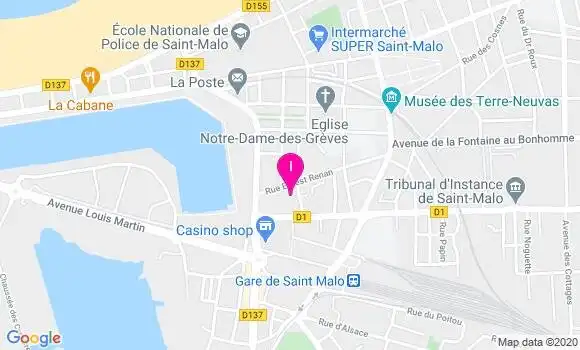Localisation Thomas Robinard