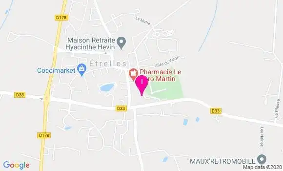 Localisation Carole Fiot Bourny