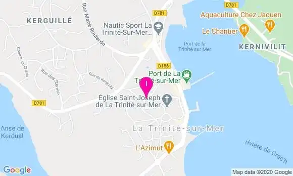 Localisation Virginie Labregere