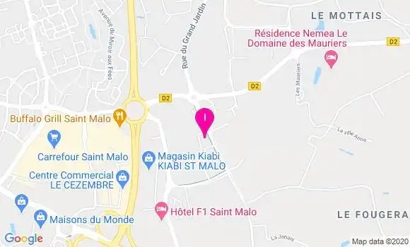 Localisation Franck Beaufils