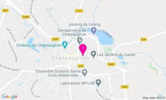 Localisation Karine Le Briquer