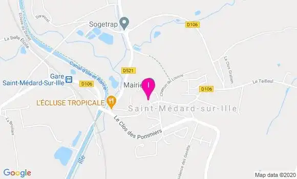 Localisation Jocelyne Le Bars