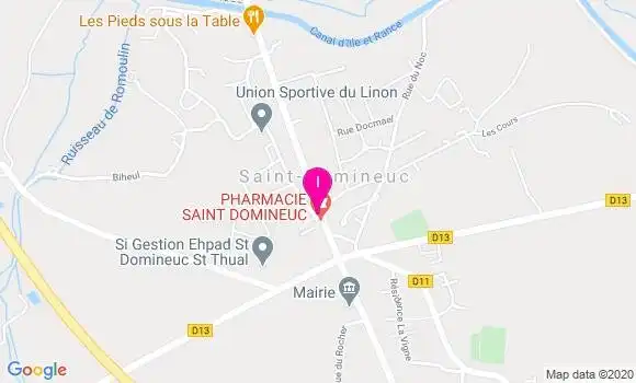 Localisation Charlotte Dabout