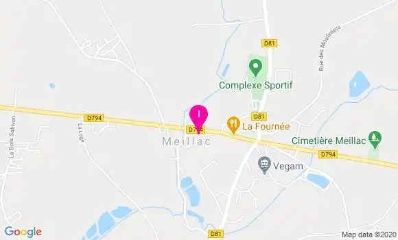 Localisation Isabelle Morvan Chevillon