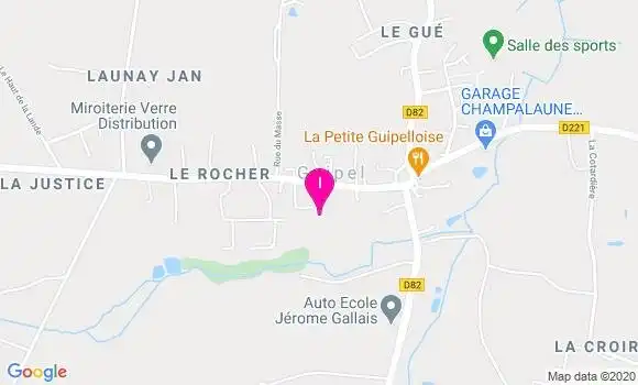 Localisation Emilie Nedelec