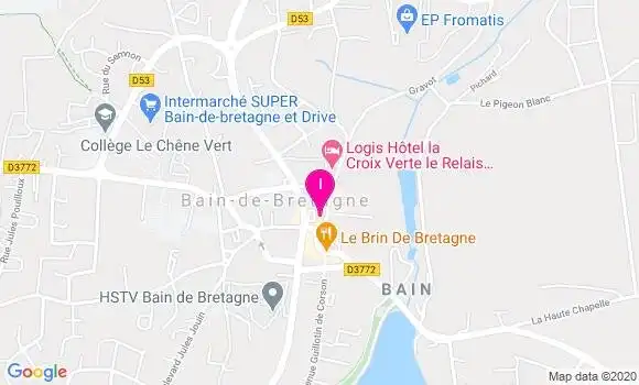 Localisation Lydie Cheve