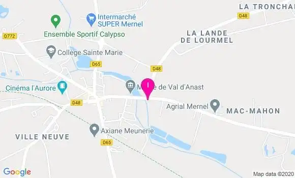 Localisation Patricia Nicolle