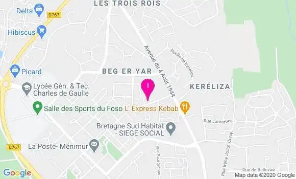 Localisation Erwann Cadic
