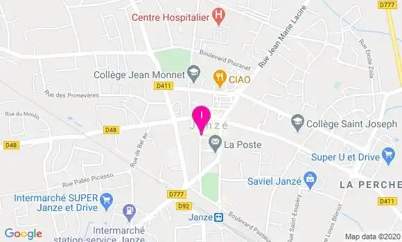 Localisation Marie Pierre Le Cam