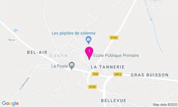 Localisation Maud Deshayes