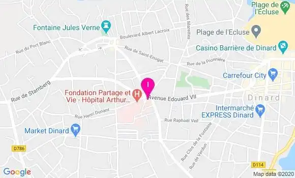 Localisation Lucile Hardy