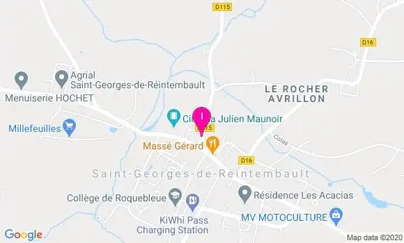 Localisation Marylene Groussard