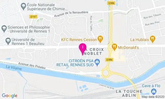 Localisation Catherine Le Feuvre
