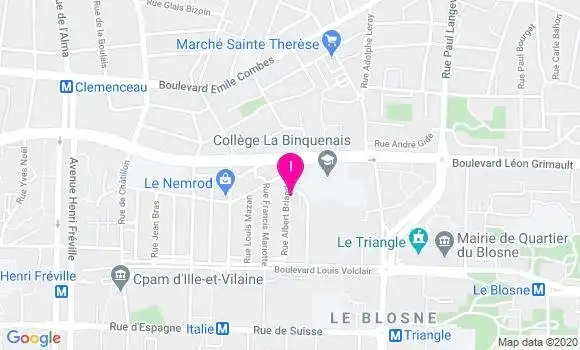 Localisation Amina Rouge