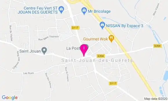 Localisation Nicolas Houeix
