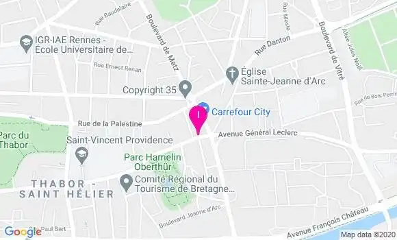 Localisation Patricia Marivain