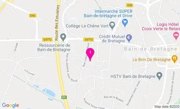 Localisation Claire Riviere