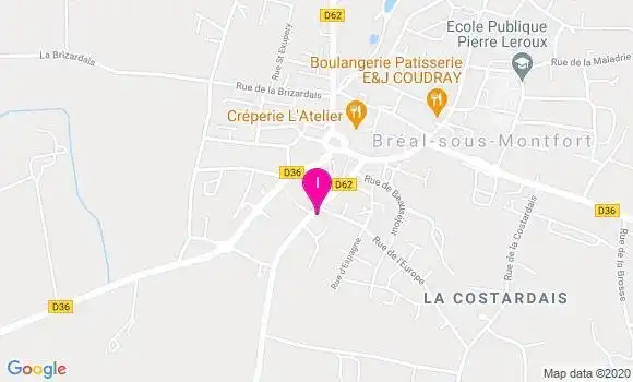 Localisation Elodie Arriat