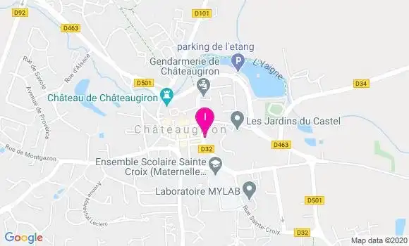 Localisation Annie Jeron