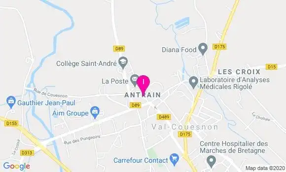 Localisation Ludovic Louvel
