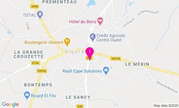 Localisation Agathe Dudeffend