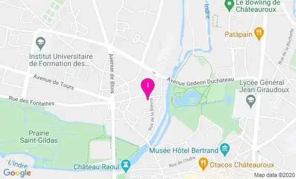 Localisation Catherine Bottin