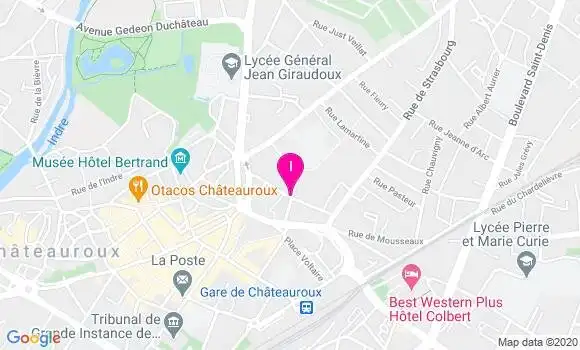 Localisation Nathalie Prudhomme