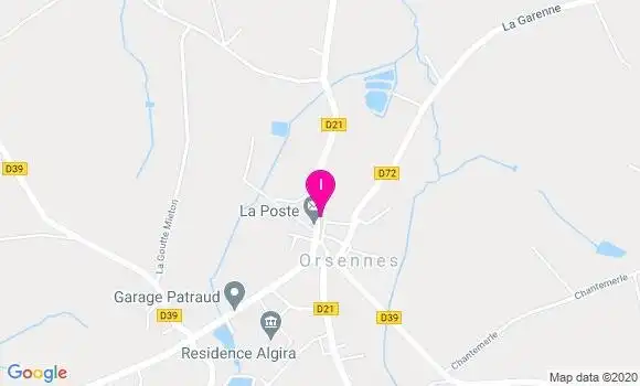 Localisation Nicole Lagautriere