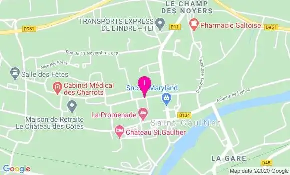 Localisation Severine Charre