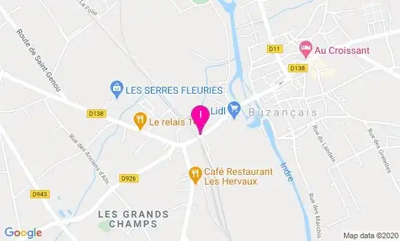 Localisation Alain Chauvin