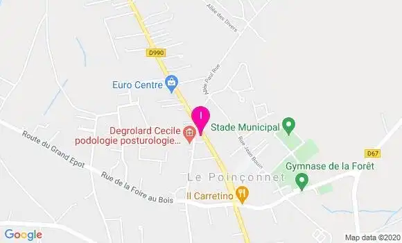 Localisation Veronique Blanchet