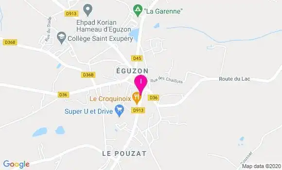 Localisation Gisele Leboucher