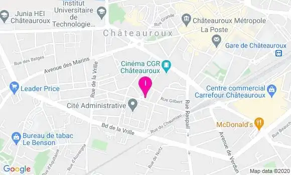 Localisation Muriel Chausset