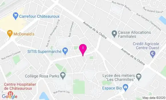 Localisation Christine Floquet