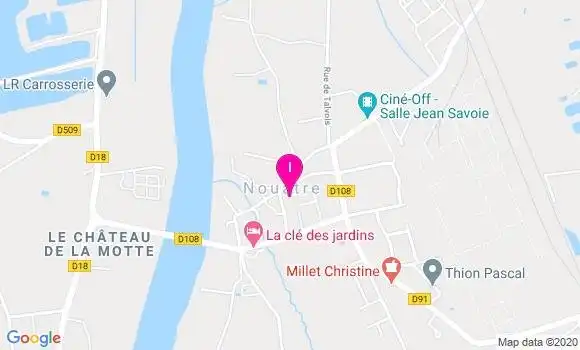 Localisation Antoine Bernier