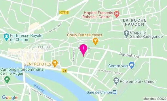Localisation Emmanuelle Cosson
