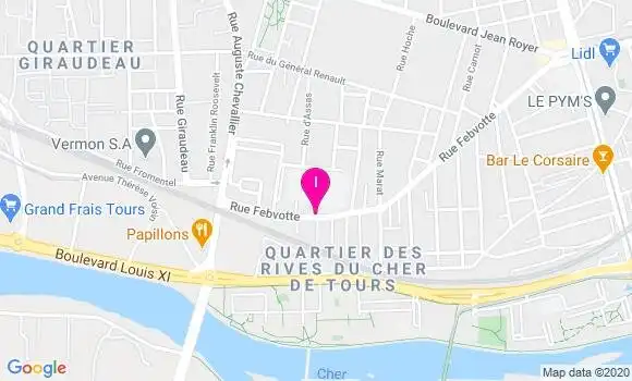 Localisation Gaelle Guyard