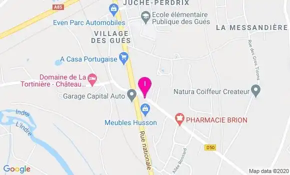 Localisation Isabelle Perriault