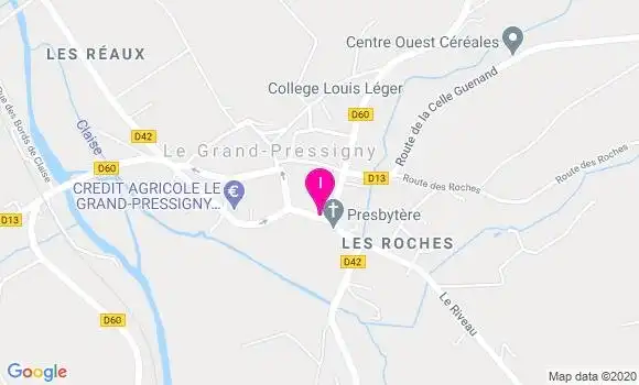 Localisation Martine Menoux