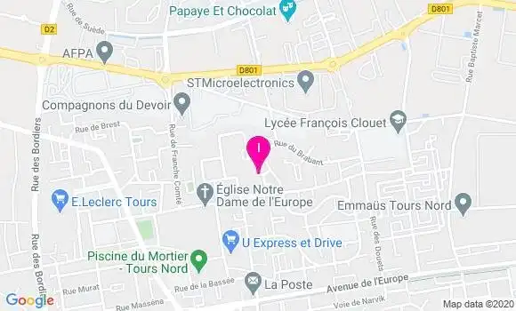 Localisation Stephanie Cadoret
