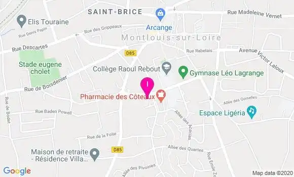 Localisation Sylvie Belin