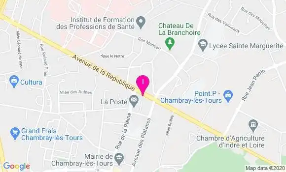 Localisation Emilie Langry