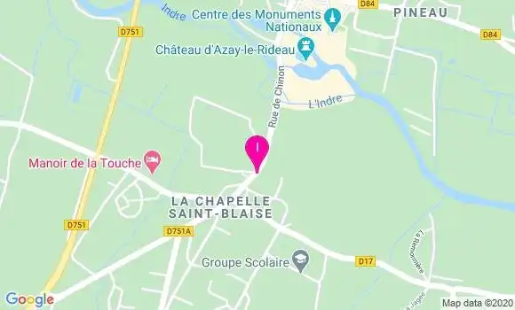 Localisation Emilie Bicho
