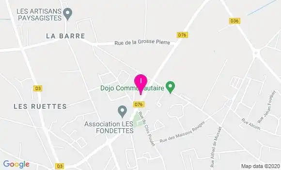 Localisation Jenifer Morand
