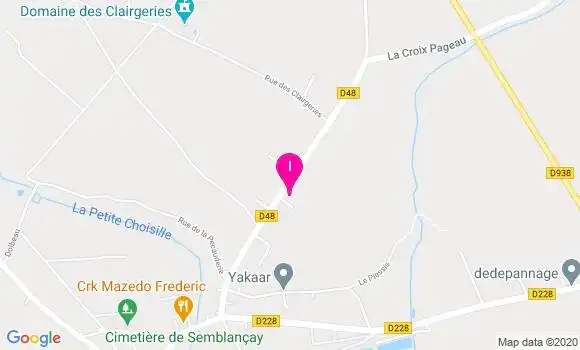 Localisation Isabelle Cools