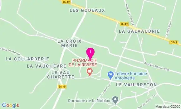Localisation Carole Villemaine