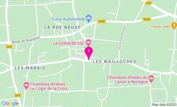 Localisation Fabienne Duchaussoy